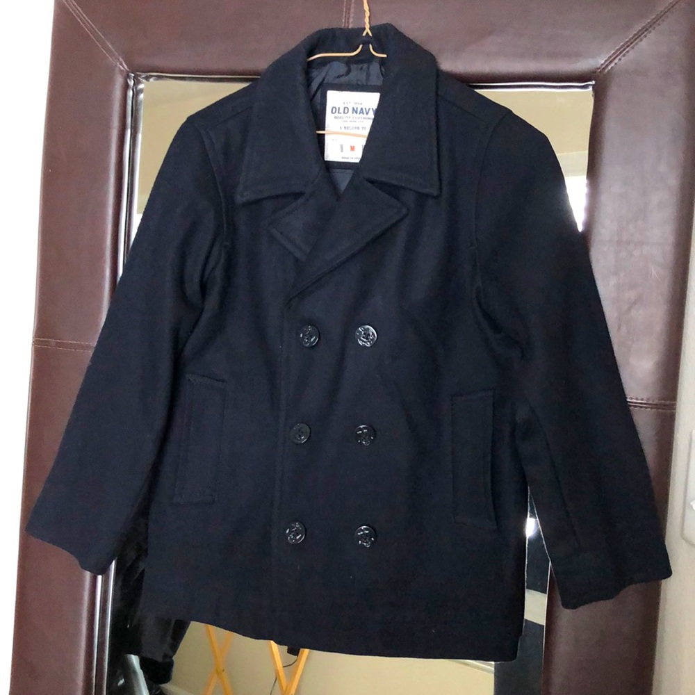 Boys Old Navy wool coat